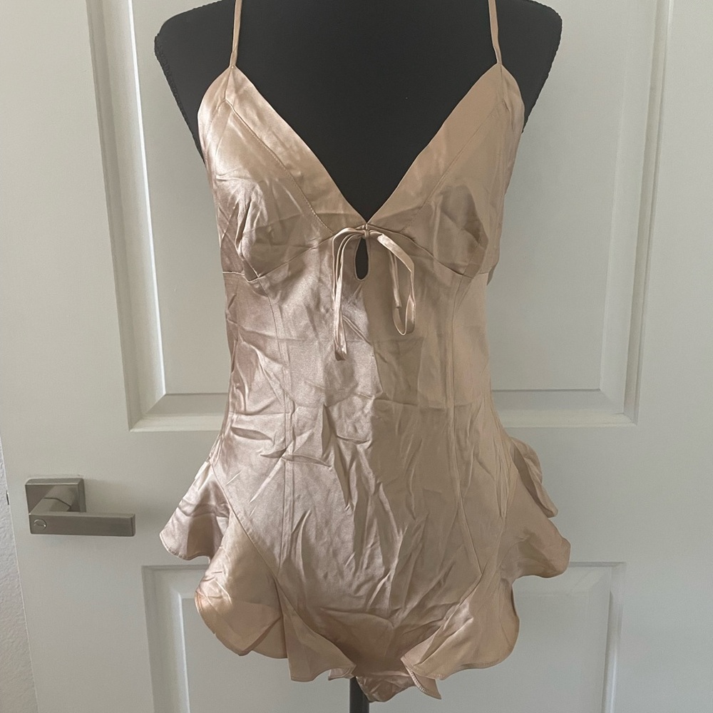 Women’s Silk Nightgown/Bodysuit